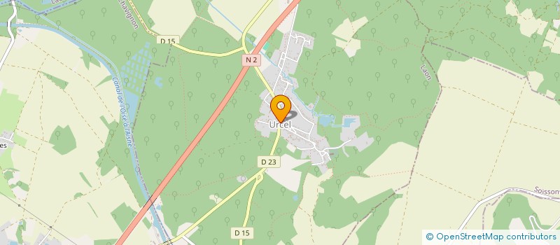 localisation de l'entreprise BROCANTIQUE à URCEL