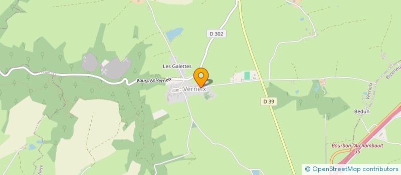 localisation de l'entreprise BROCARD PARTICIPATIONS  VERNEIX