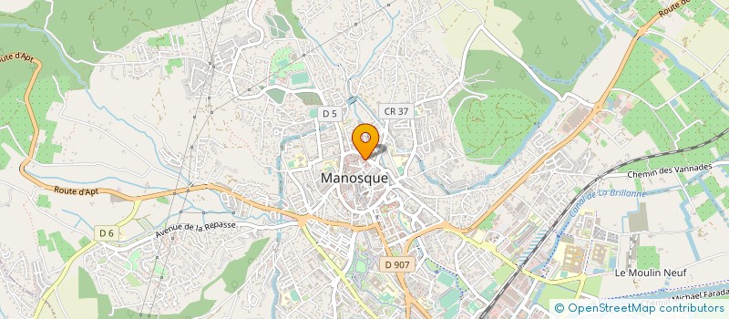 localisation de l'entreprise BROCART à MANOSQUE