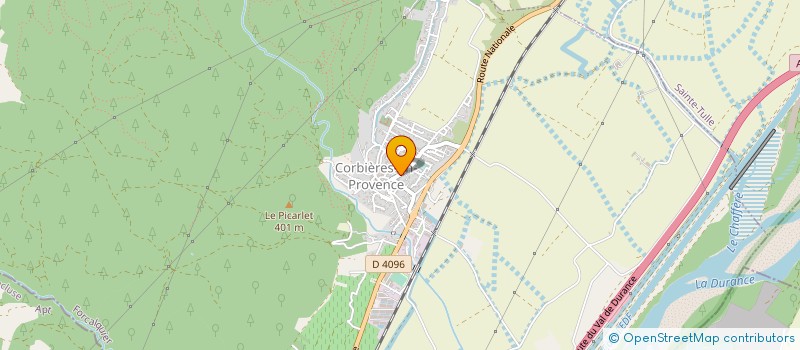 localisation de l'entreprise BROCART à CORBIERES-EN-PROVENCE