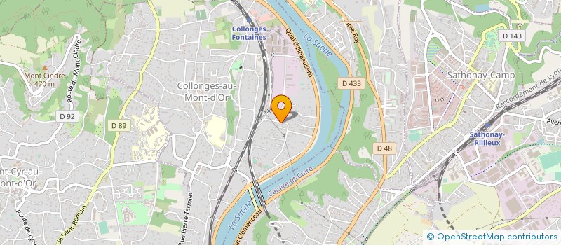 localisation de l'entreprise BROCDUR  COLLONGES-AU-MONT- D OR