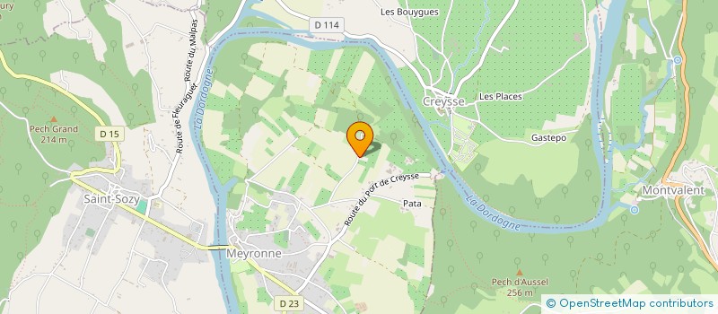 localisation de l'entreprise BROCELIANDE  MEYRONNE