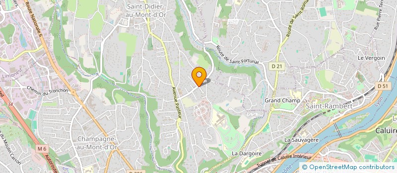 localisation de l'entreprise BROCELIANDE  SAINT-DIDIER-AU-MONT-D'OR