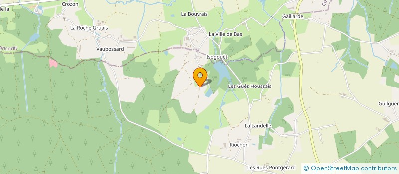 localisation de l'entreprise BROCELIANDE BOIS ET SERVICES  PAIMPONT