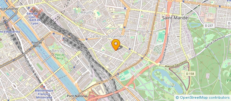 localisation de l'entreprise BROCELIANDE TRANSPORTS  PARIS