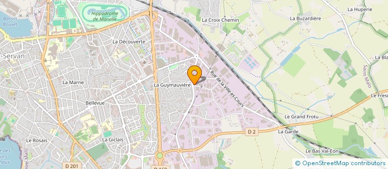 localisation de l'entreprise BROCEMALO  SAINT-MALO