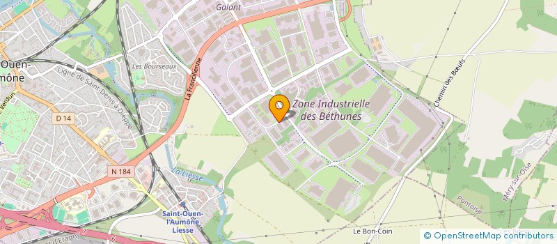 localisation de l'entreprise BROCHAGE VITE S.E  SAINT-OUEN-L'AUMONE