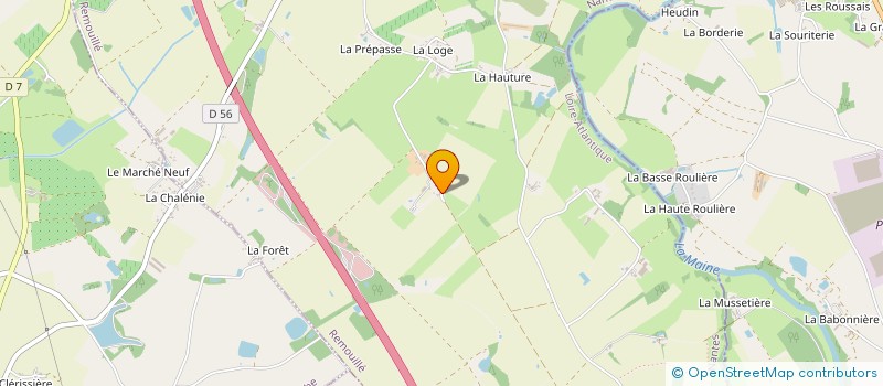 localisation de l'entreprise BROCHARD à REMOUILLE