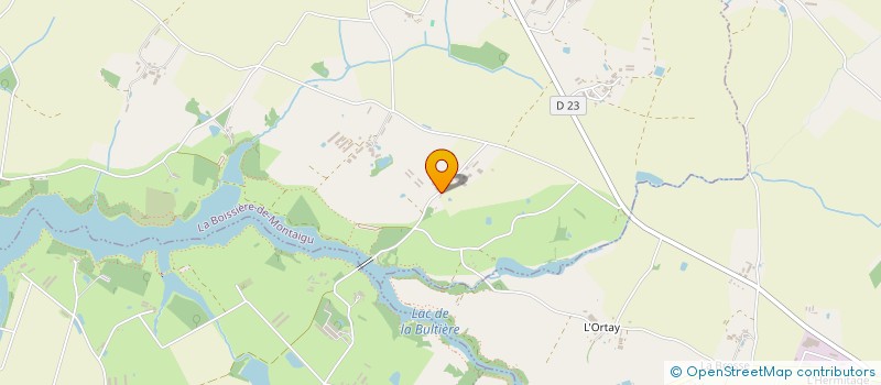 localisation de l'entreprise BROCHARD à LA BOISSIERE-DE-MONTAIGU