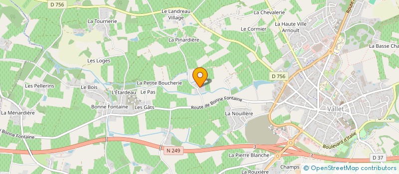 localisation de l'entreprise BROCHARD FAMILY à VALLET