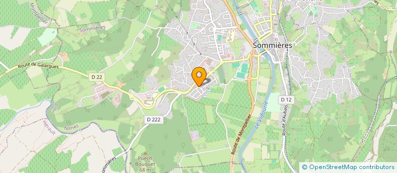 localisation de l'entreprise BROCHE BERLINOISE  SOMMIERES