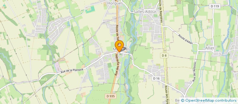 localisation de l'entreprise BROCHE ORIGINE  MOMERES