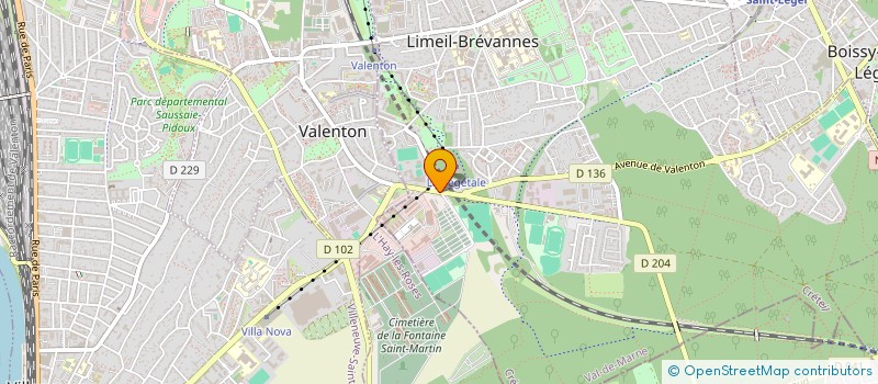 localisation de l'entreprise BROCHETTES BRAISEES  LIMEIL-BREVANNES