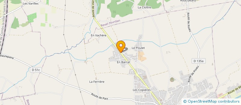 localisation de l'entreprise BROCHEXPRESS à BEAUREPAIRE