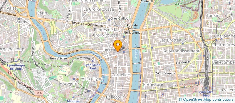 localisation de l'entreprise BROCHIER SOIERIES à LYON