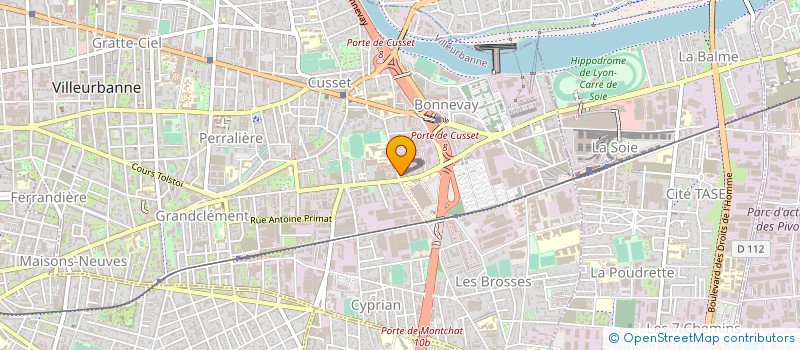 localisation de l'entreprise BROCHIER TECHNOLOGIES à VILLEURBANNE