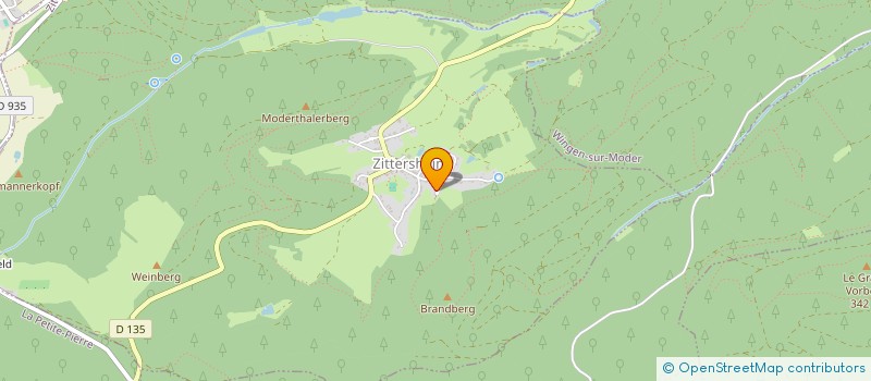 localisation de l'entreprise BROCK 4QJF  ZITTERSHEIM