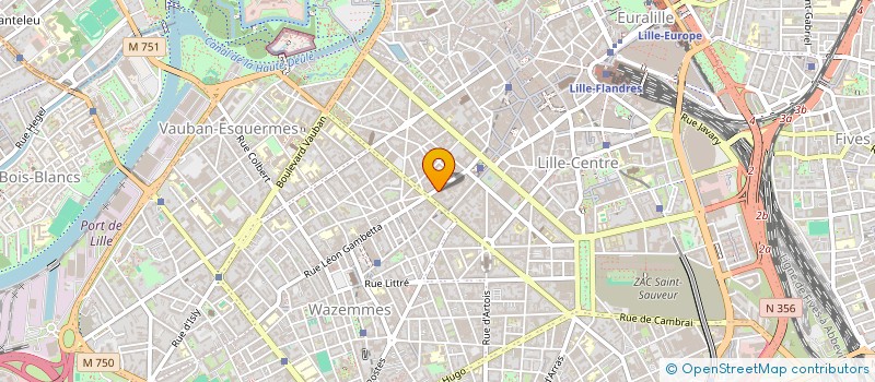 localisation de l'entreprise BROCKET BRAILLEURS à LILLE