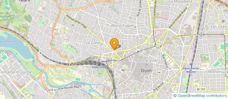 localisation de l'entreprise BROCKEUR à DIJON
