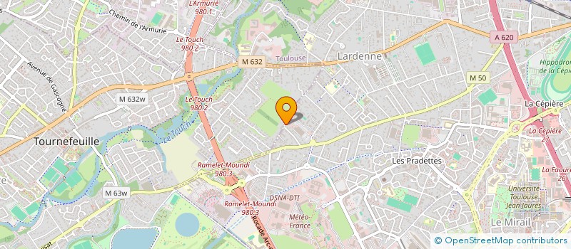 localisation de l'entreprise BROCORPORATION  TOULOUSE