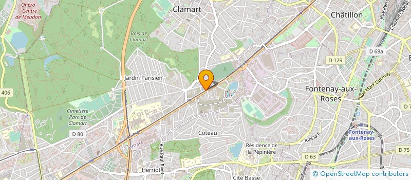 localisation de l'entreprise BROD 92 à CLAMART