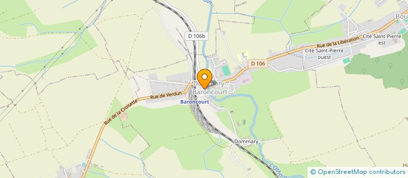 localisation de l'entreprise BROD'E'RIE à DOMMARY-BARONCOURT