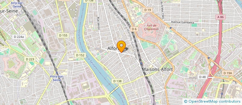 localisation de l'entreprise BROD'MOD à ALFORTVILLE