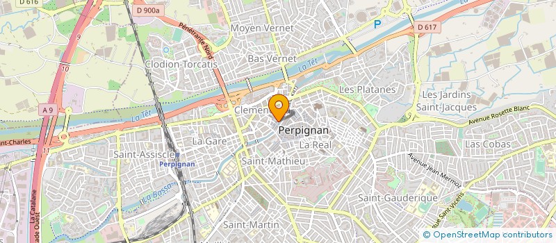 localisation de l'entreprise BROD STYLE à PERPIGNAN