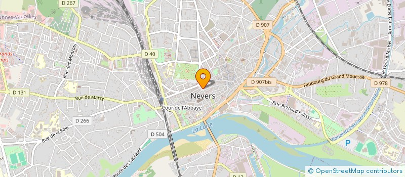 localisation de l'entreprise BRODAT à NEVERS