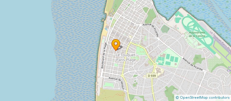 localisation de l'entreprise BRODBECK PRIMEUR  LE TOUQUET-PARIS-PLAGE