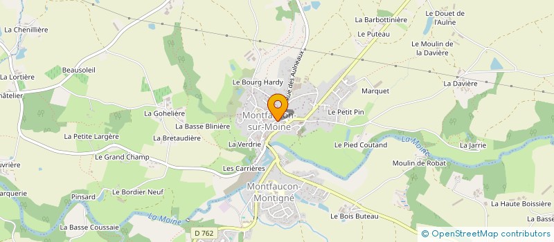 localisation de l'entreprise BRODE & PIQUE  SEVREMOINE