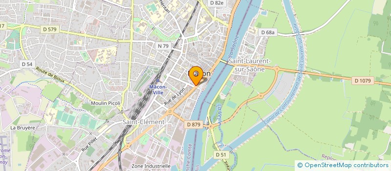 localisation de l'entreprise BRODECO  MACON