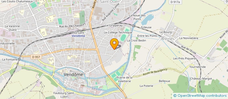 localisation de l'entreprise BRODER L'INFINI  VENDOME