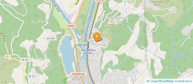 localisation de l'entreprise BRODERIE PRO DESIGN  GILETTE