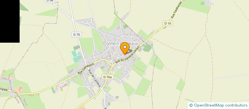 localisation de l'entreprise BRODERIES HANQUET à VILLERS-OUTREAUX