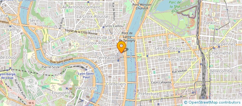 localisation de l'entreprise BRODERIES LYONNAISES à LYON