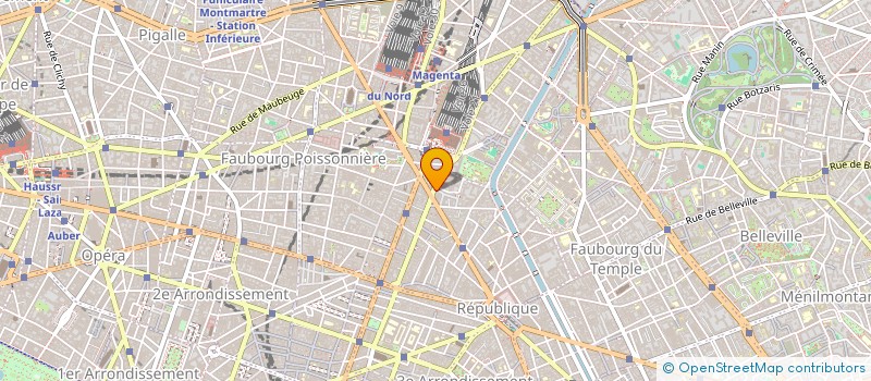 localisation de l'entreprise BRODESIGN à PARIS