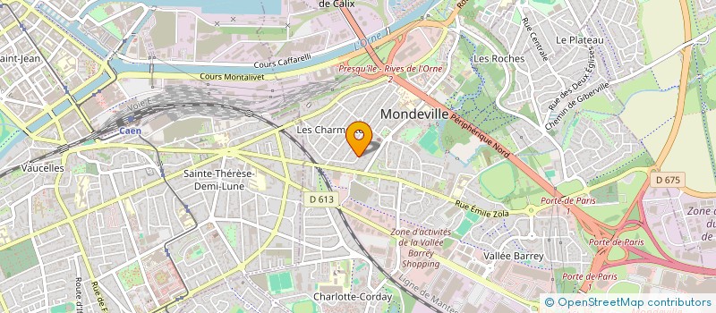 localisation de l'entreprise BRODIE INVEST à MONDEVILLE
