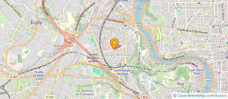 localisation de l'entreprise BRODIMAT à LYON