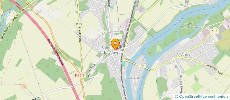 localisation de l'entreprise BRODPAC  SAINT-PIERRE-DU-VAUVRAY