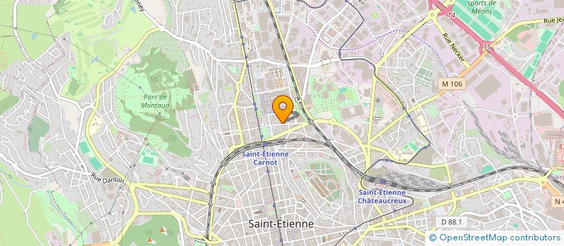 localisation de l'entreprise BRODRAN  SAINT-ETIENNE