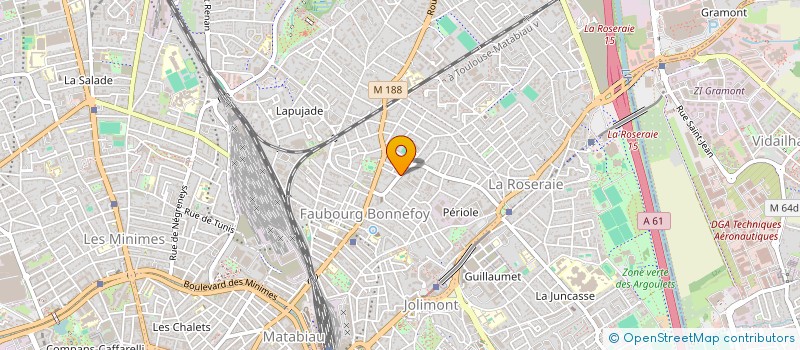 localisation de l'entreprise BRODY & FILS à TOULOUSE