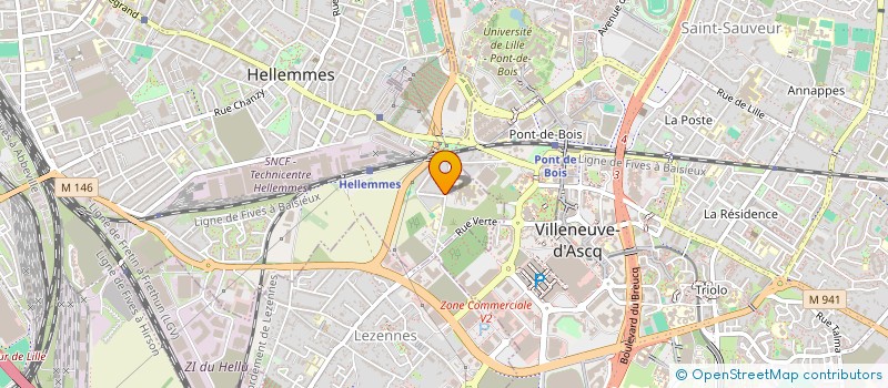 localisation de l'entreprise BROGNIEZ CHRISTOPHE EURL à LILLE