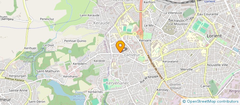 localisation de l'entreprise BROHAN-LAPPARTIENT  LORIENT