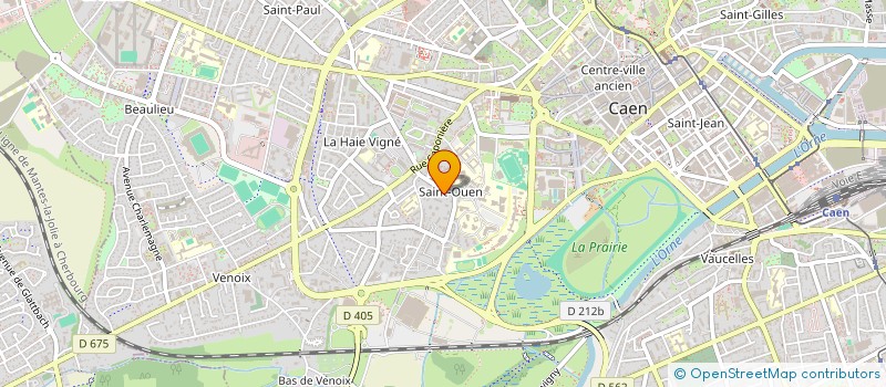 localisation de l'entreprise BROHIER-OGER à CAEN