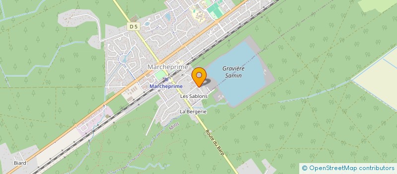 localisation de l'entreprise BROIS DIFFUSION EXPRESS  MARCHEPRIME