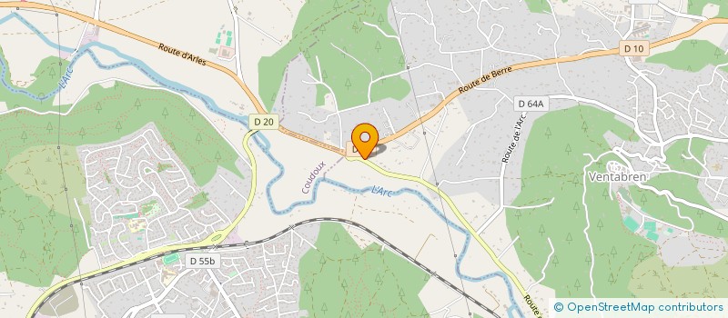 localisation de l'entreprise BROIX JULIEN SARL  VENTABREN