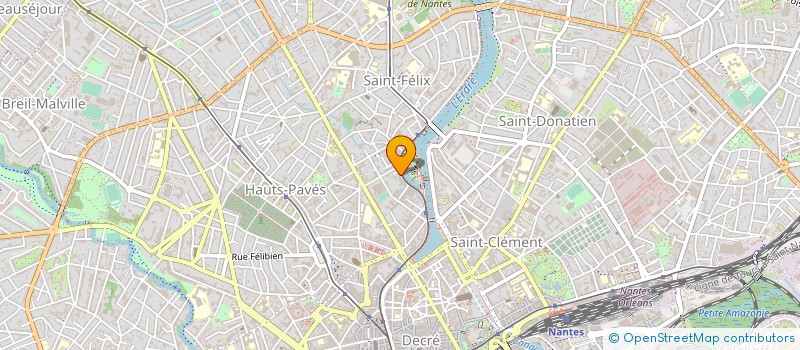 localisation de l'entreprise BROK'N'DECO  NANTES