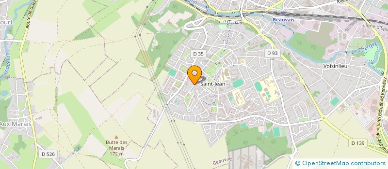 localisation de l'entreprise BROKANTERZ  BEAUVAIS