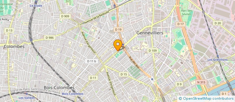localisation de l'entreprise BROKE MEDIA à ASNIERES-SUR-SEINE